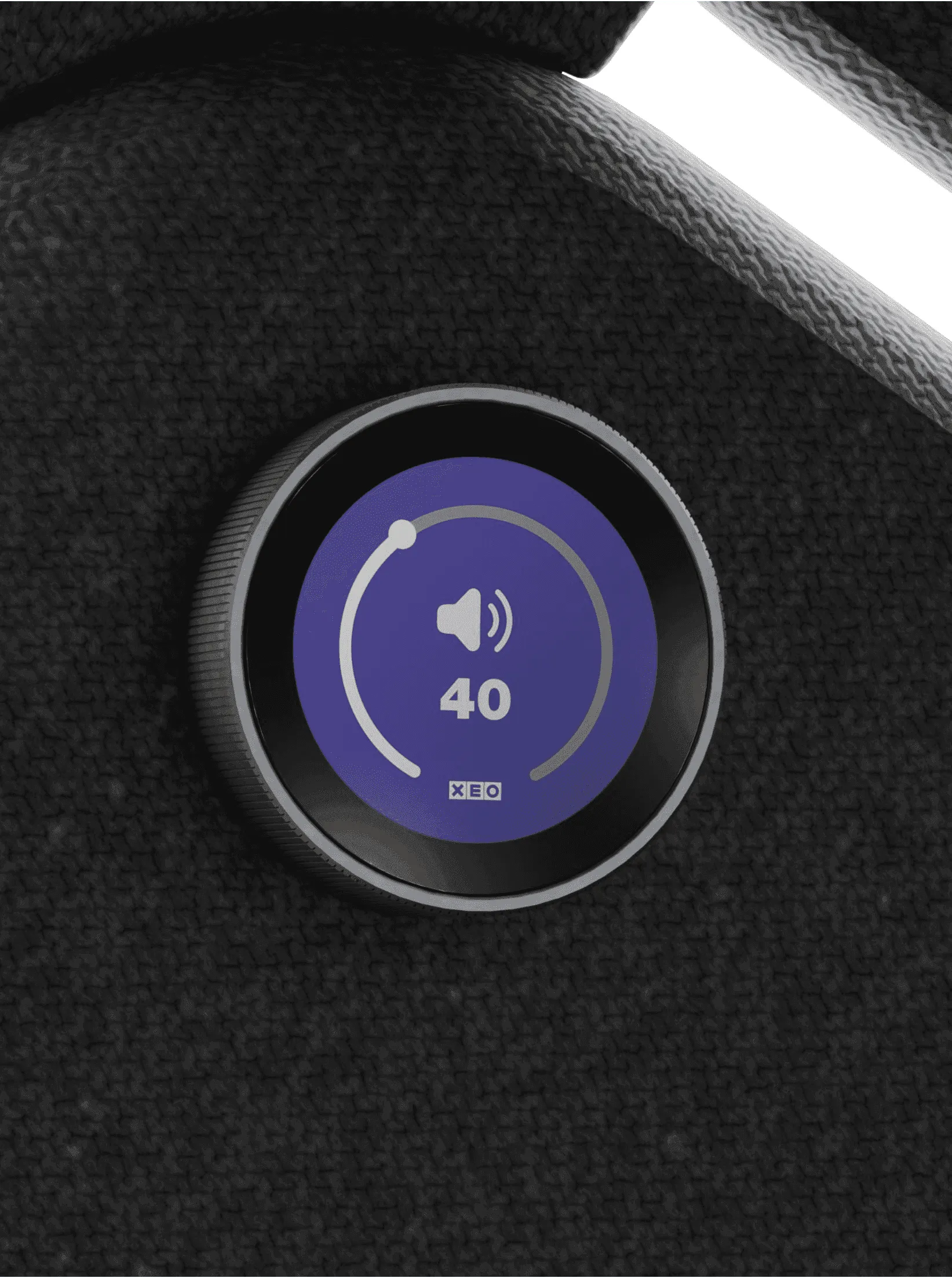 With simple rotations and presses, this hapic multi function rotator effortlessly **controls volume, seat vibration, input sources, and lighting**, making mastery of Pod’s core functions intuitive and straightforward—a perfect blend of design and practicality.