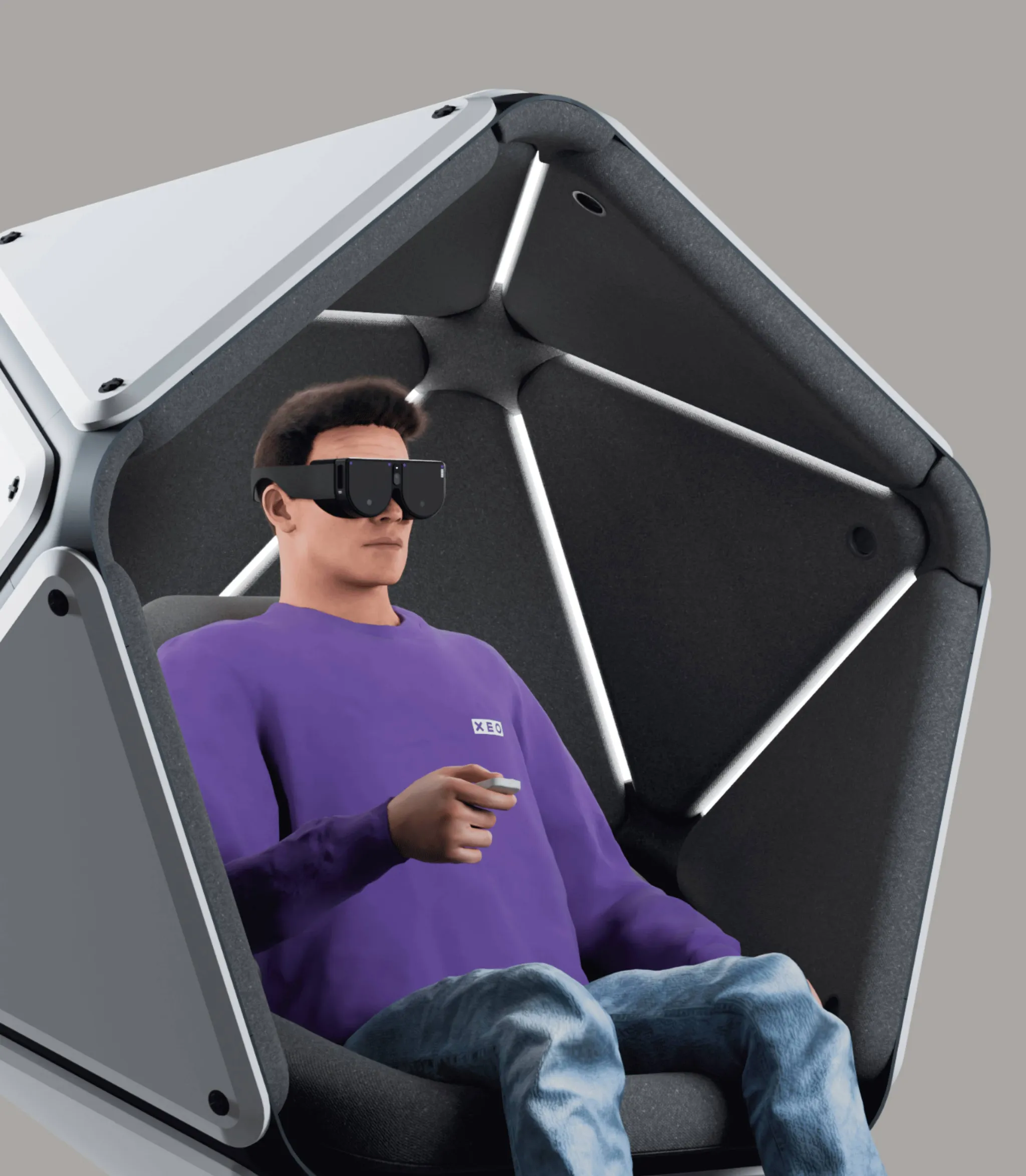 Revolutionary
20-faced structure